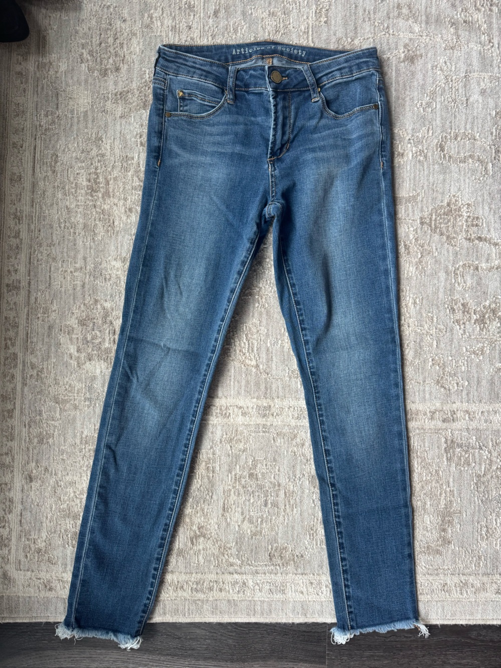 Articles of Society Ankle Skinny Jeans